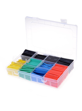 530pcs Heat Shrink Tubing Insulation Shrinkable Tube Assortm