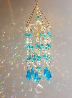 Crystal Dream Catcher Big Wind Chime Light Chaser Sun