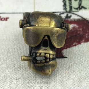 1PC Cigar Skull Retro s Oxide EDC Paracord Beads mbrella Rop
