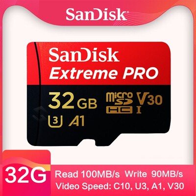 Extreme Pro microSD 32G 64G 128G 256G microSDHC/microSDXC HS