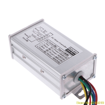 DC 12V 24V 36V 48V SoftStart Reversible Motor Speed Control