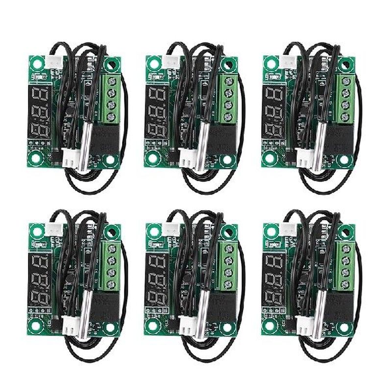 6Pcs W1209 Digital Thermostat Temperature Controller Boards
