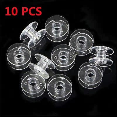 10pcs/set Hot sell Clear Sewing Machine Bobbins Spools