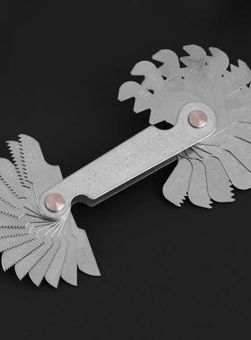 28 in 1 Thread Plug Gage Steel Thread Gage Metric Whitworth