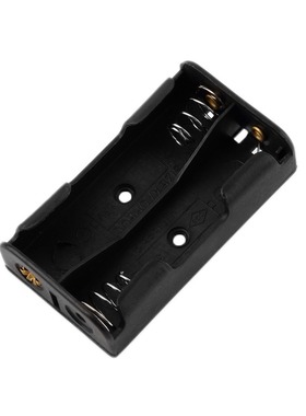 Battery Case Battery Srorage Box Holder with Pins Springs On