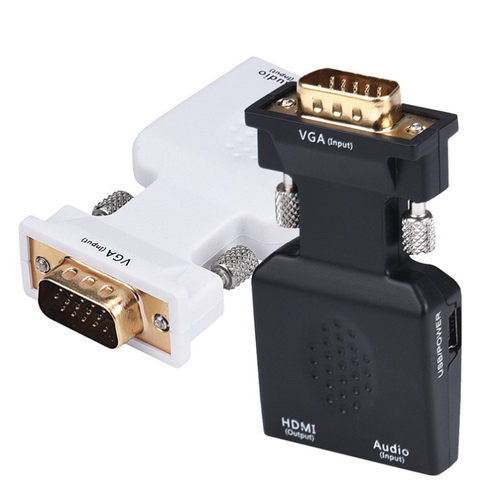 D3 1080P HDMI Male To VGA Female Video Converter Adapter Cab