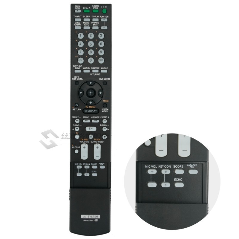 New Remote RM-ADP017 rm-adp017 RMADP017 for SONY AV System H