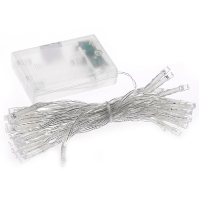 Liroyal 4M 40 LED Red Battery String Lamp Light Fairy Christ