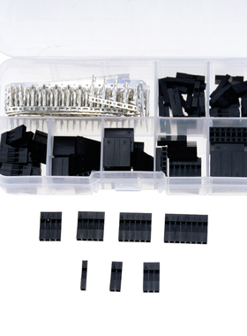 310PCS 3A 250V 2.54mm Male+Female Wire Jumper Line Cable 1/2