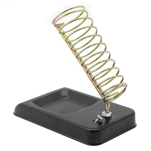 Soldering Iron Gun Metal Stand Holder Safety Protect Base Su