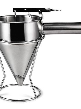 Stainless Steel Cake Batter Piston Funnel Cream Dosing