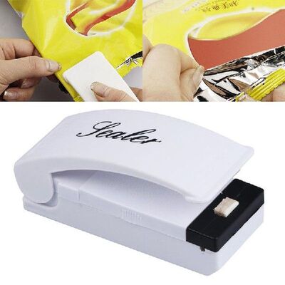 Portable Sealer Heat Bag Plastic Food Snacks Bag Sealing