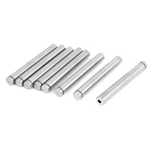 Advertising Screw Glass Standoff Bracket 12x100mm 8pcs Silve