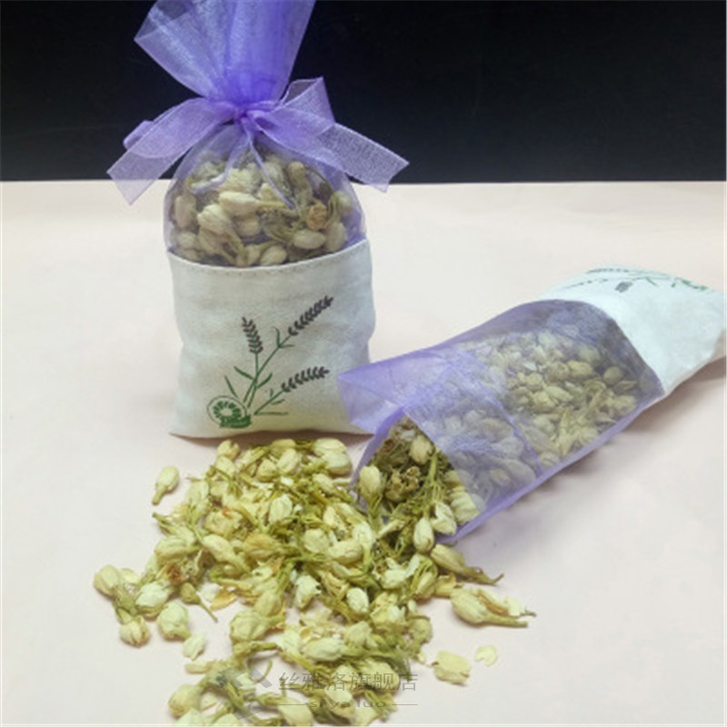 Natural Lavender Bud Dry Flower Sachet Bag Car Room Aromatic