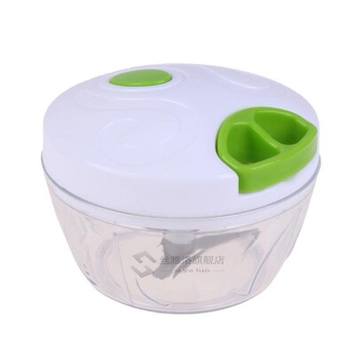 Manual Meat Grinder Hand-power Food Chopper Mincer Mixer Ble