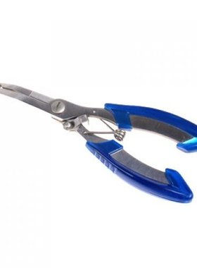 Highly Commend Gear Curved Fishing Pliers Crimper Line Cut /