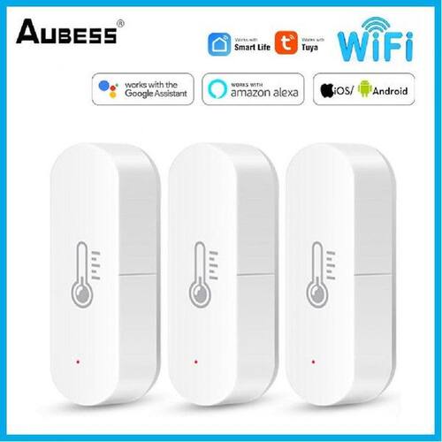 Tuya Wifi Smart Temperature Humidity Sensor Air Humidity