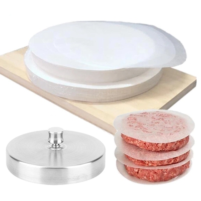 Hot Hamburger Meat Press Burger Maker With 40Pcs Baking