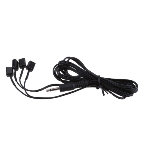 1 Meter IR Blaster Emitter Cable 3.5mm Male to 4 Transmitter