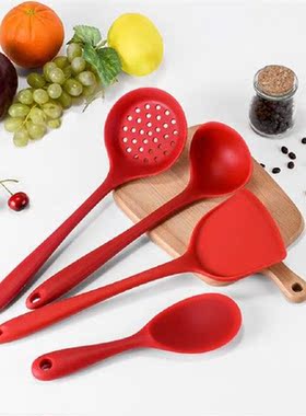 4pcs Kitchen Utensil Set Non-Stick Eco-Friendly Silicone