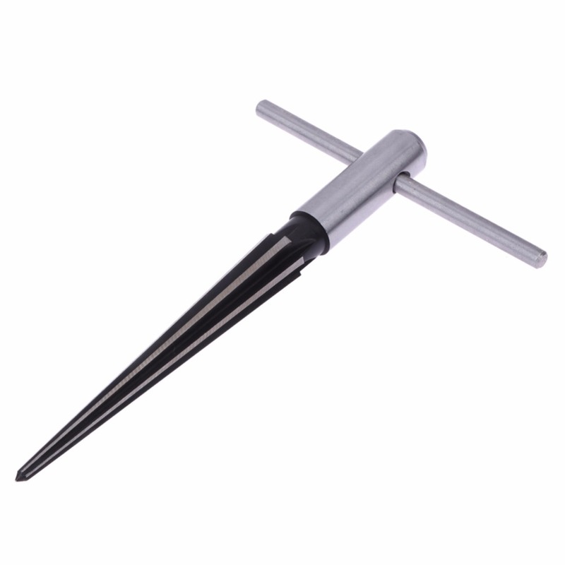 3-13mm 6 Fluted Bridge Pin Hole Reamer Tapered Woodworker Cu