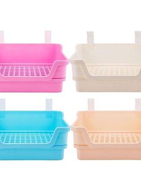 Rabbit Litter Box Toilet Potty Trainer Pet Pan Guinea Pig
