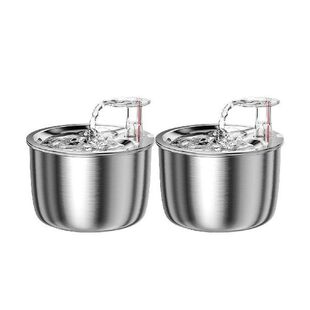 Cat Drinking Water Fountain 304 Stainless Steel Drinking