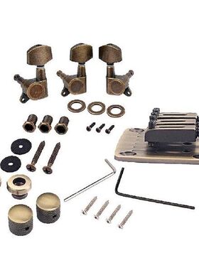 3 strings Cigar Box Guitar Bridge Whammy Bar Knobs Musical