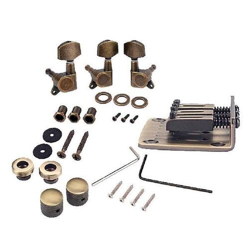 3 strings Cigar Box Guitar Bridge Whammy Bar Knobs Musical