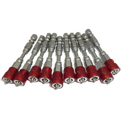 10pc 65mm Bit Plasterboard Drywall Bits Ph2 Phillips Screw D