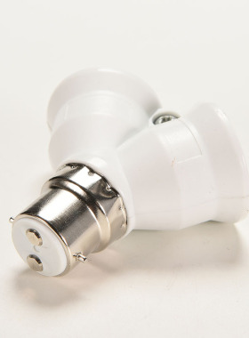 B22 To E27 Adapter Converter Socket LED Y Shape Light Lamp B
