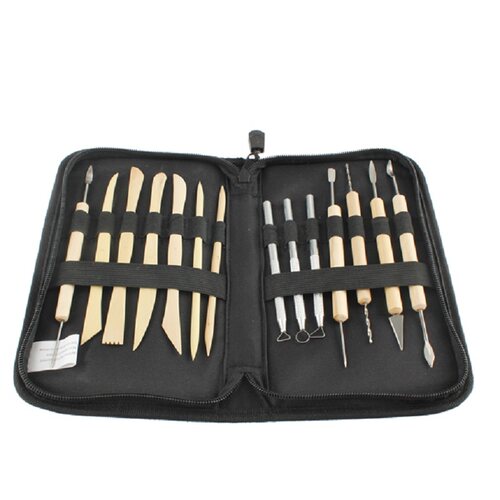 14pcs Clay Pottery Tools Sculpture Tools Plasticine Carving