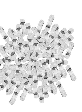 100 Pieces Rapid Glass Fuses 1A 250V 5 x 20mm
