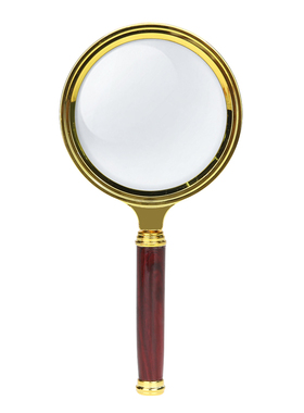 70mm Magnifier 10X Magnifying Glass Handle Loupe Reading Jew