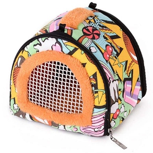 Hot Hamster Carrier Bag Small Animal Outgoing Bag Hedgehog