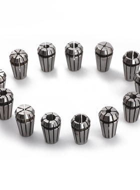 CNC Spindle Collet 13pcs ER11 Collet Chuck + ER11 A Nut For