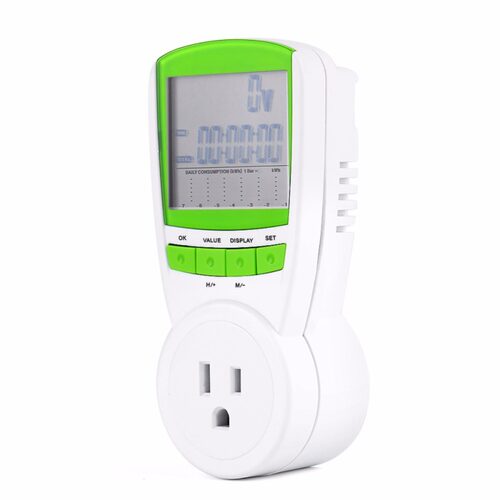 Energy Power Meter Watt Volt Amp Frequency 230V 50Hz Monitor
