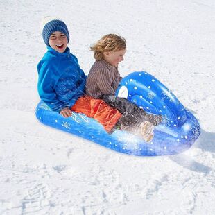 Fun Outdoor Inflatable Snow Sled Tire Skiing Ring Pad