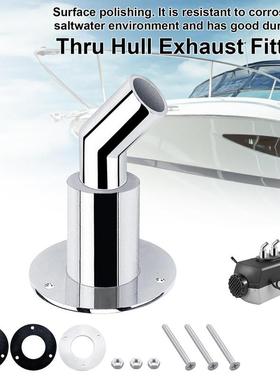 Stainless Steel 316 Thru Hull Exhaust Skin Fitting Tube