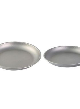 Ultralight Titanium Plate Frying Pan Tableware for Picnic