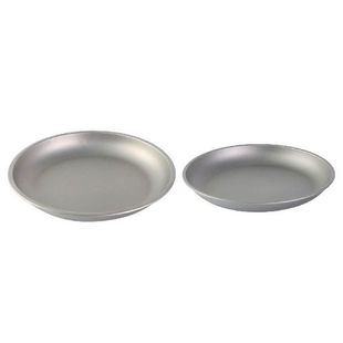 Ultralight Titanium Plate Frying Pan Tableware for Picnic
