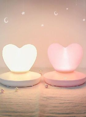 LED Touch Control Table Lamp USB Rechargable girl Modeling l