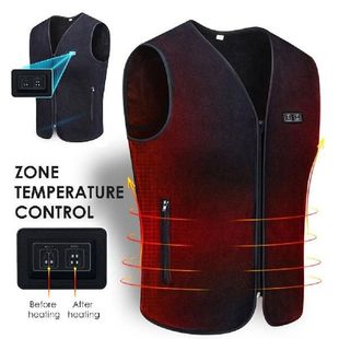 USB Charging Heated Vest 3-speed Adjustable Temperature