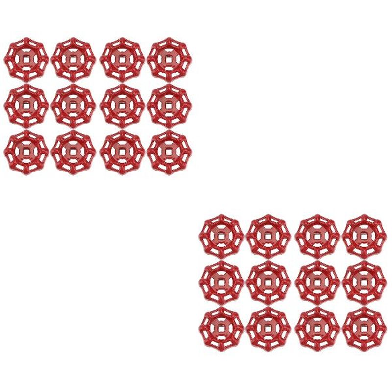 24 pcs  Cast Iron Handle Hand Wheel Shutoff Handles for