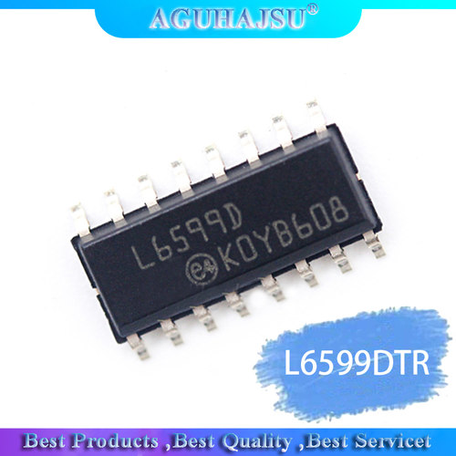 5pcs L6599DTR SOP16 L6599D SOP L6599 SMD SOP-16 SMD LCD powe