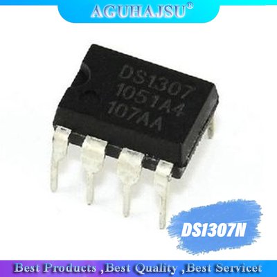 10PCS DS1307 DIP8 DS1307N DIP new Clock Timing - Real Time C