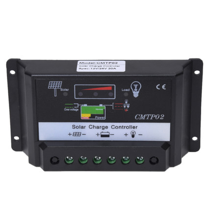 LED Charge Regulator Controller 20A 12 / 24V Auto