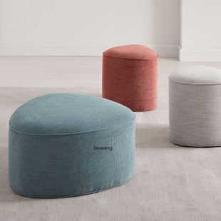 Luxury Living Room Ottoman Home Furniture Small Fabric Foot