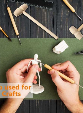 Hot 24 Pieces Mini Wooden Hammers for Chocolate Crab or