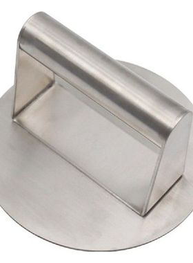 Stainless Steel Barbecue Press Round Griddle Press DIY